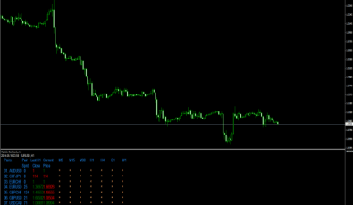 PipNailer DashBoard für Forex Trading
