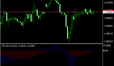 Ticks Volume Histogramm für MT4