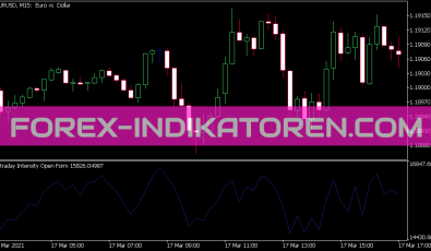 Intraday Intensity Open Form Indikator für MT5