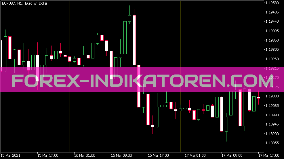 V-Grid Line Daily Indicator für MT5