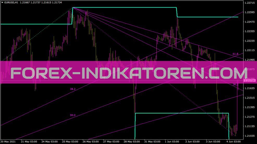 Rvmfractalslevel Indikator für MT4