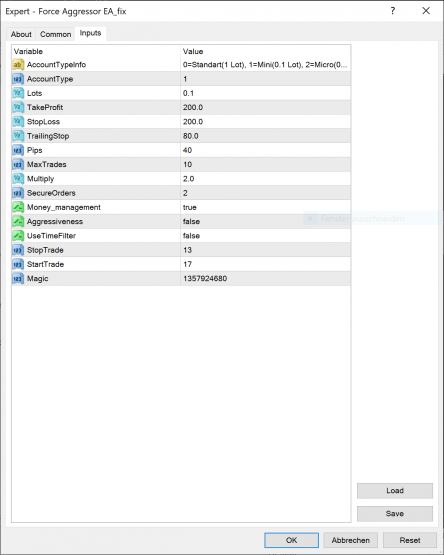 MT4の強制アグレッサーEA