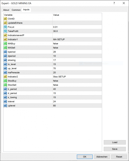 طلا معدن EA برای MT4