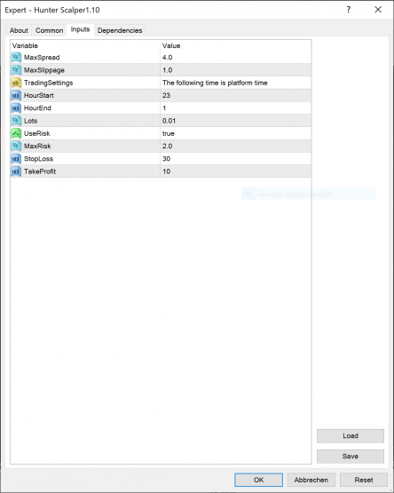 Hunter Scalper EA dla MT4