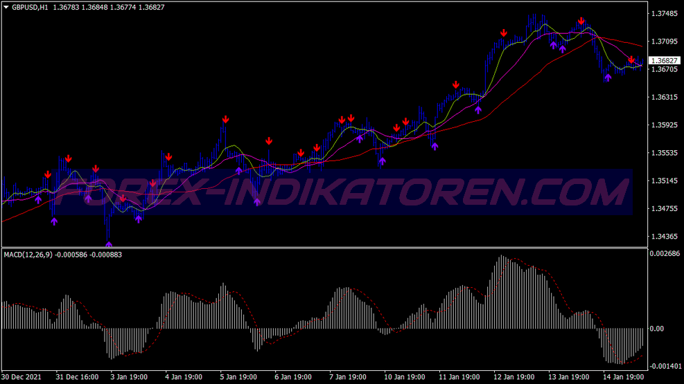 Força absoluta Scalping Trading System für MT4