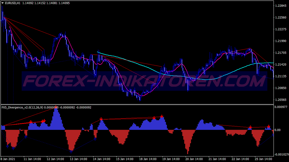 Auto Pivots Divergence Trading System per MT4