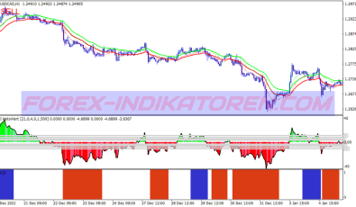 Double Channel Ma Filtered Swing System für MT4