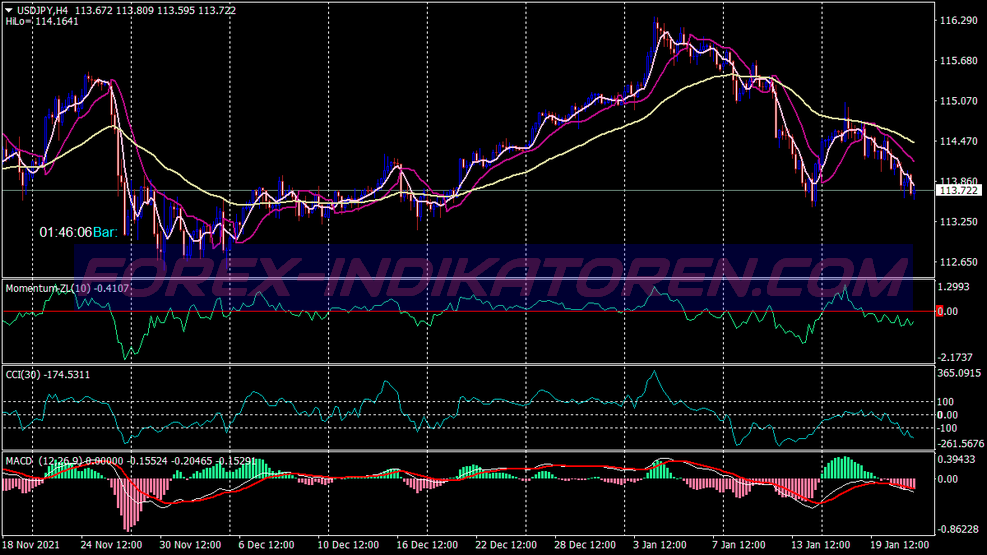 Gann Cci Macd System für MT4