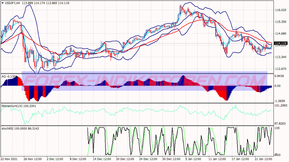 نظام تداول مؤشر ستوكاستيك RSI لمنصة MT4