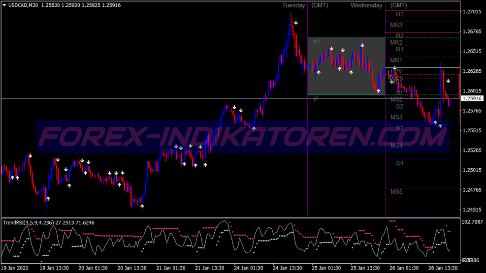 Trend Rsi Scalping Trading System für MT4